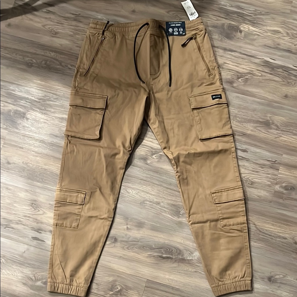 Men's Tan Cargo Pants